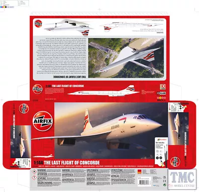 £34.91 • Buy A50189 Airfix 1:144 Scale Concorde Gift Set