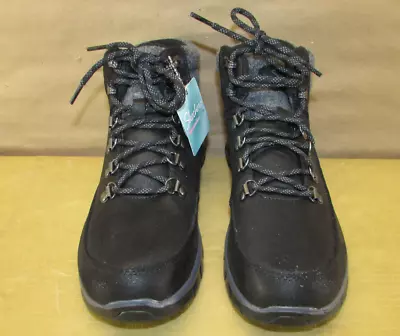 Skechers On-the-GO Glacial Ultra - #167425 - Black Boots - Size 8.5 • $44.99