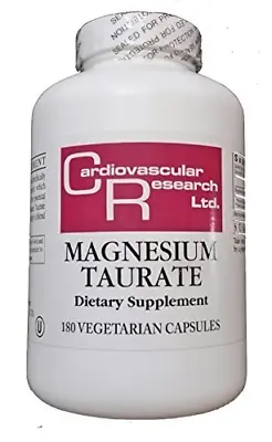 Cardiovascular Research Magnesium Taurate Capsules 180 Count • $33.58