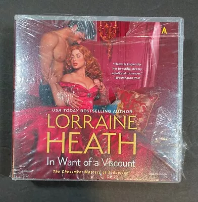 IN WANT OF A VISCOUNT By Lorraine Heath ***SEALED CD SET ***CASE CRACKED • $36