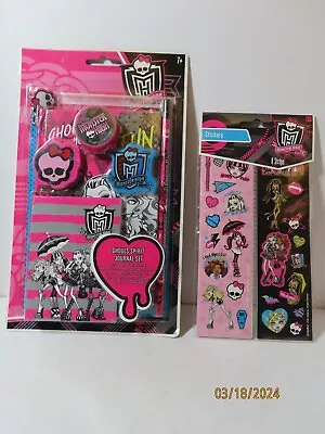 Innovative Designs Monster High Ghouls Spirit Journal Set + Stickers New Sealed • $10