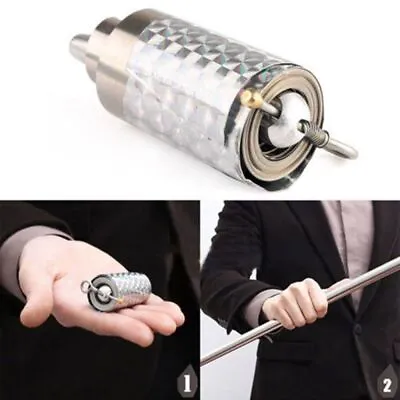 £7.91 • Buy Silver Metal Appearing Cane Wand Stick Stage Magic Trick Gimmick New