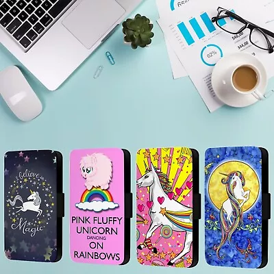 Unicorn Designs Phone Flip Case For IPhone - Huawei • £5.99