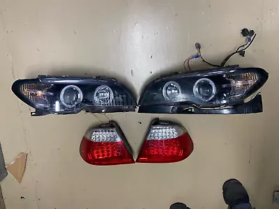 BMW E46 330ci 2DR Coupe Halo Projector Headlights (w) OEM LED Tail Lights • $449