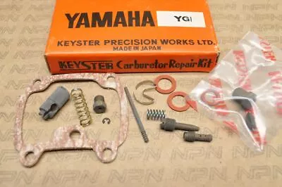 NOS Yamaha YG1 Keyster Carburetor Carb Jets Needle Spring Repair Rebuild Kit • $40.79