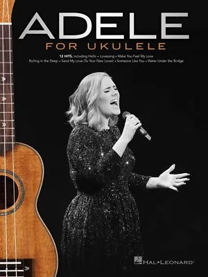 Adele For Ukulele (Softcover Book) • $41.95