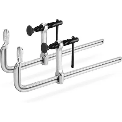 Jorgensen 2 Pack Bar Clamps 12''Drop Forged Steel  For Woodworking And Welding • $29.99