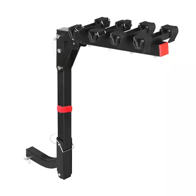 Giantz 4 Bicycle Bike Carrier Rack For Car Rear Hitch Mount 2  Foldable Black • $96.95