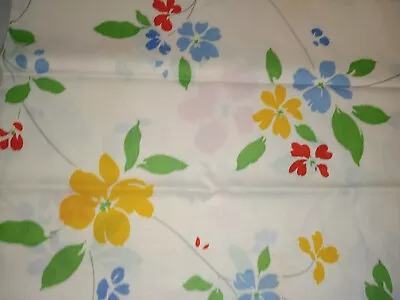 36  X 24  Vintage Tastemaker King Pillowcase Multi-Color Flower Floral Design • $6.08