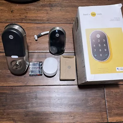 Google Nest X Yale Smart Lock In Excellent Condition • $139.99