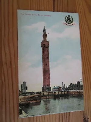 £2.39 • Buy Postcard Of The Tower, Royal Dock, Grimsby (Unposted) With Coat Of Arms