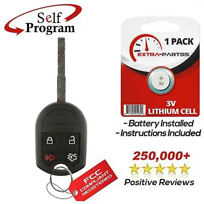 For 2011 2012 2013 2014 2015 2016 Ford Fiesta Key Car Remote Keyless Entry Fob • $9.95