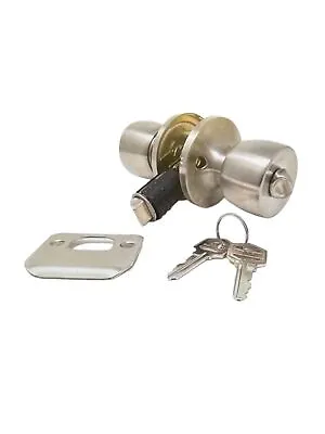 Mobile Home Interior Door Privacy Lock Stainless Steel (Keyed Lock) • $29.95