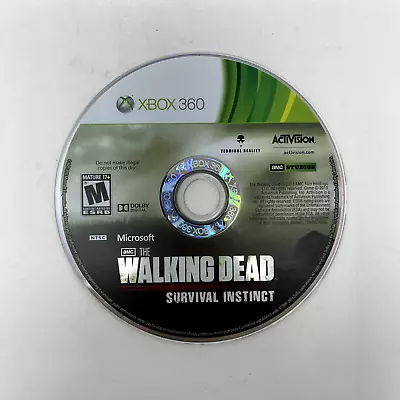 The Walking Dead: Survival Instinct (Xbox 360) Disc Only Tested + Free Shipping! • $7.99