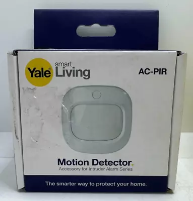 Yale Sync Smart Home White Alarm Motion Detector AC-PIR / NEW • £34.99