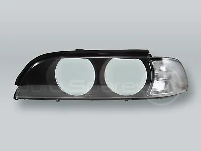 TYC Halogen Headlight Lens Cover LEFT Fits 1996-2000 BMW 5-Series E39 • $116.90