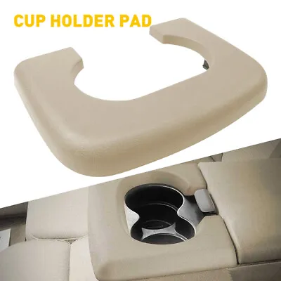 For 1997-2003 Ford F150 F-150 Center Console Cup Holder Replaces Pad Beige Parts • $19.99