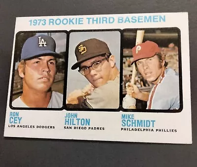 1973 Topps Baseball Card # 615 Mike Schmidt * Rookie * Ex/mt * Original Owner * • $103