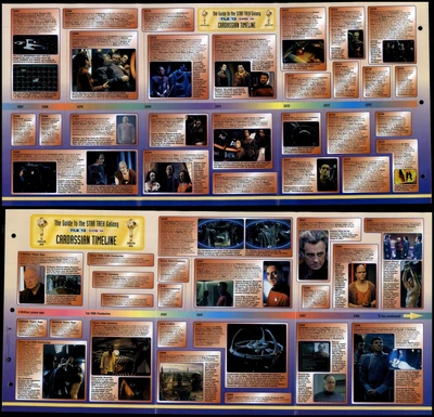 £2.49 • Buy Cardassian Timeline - The Cardassian Union - Star Trek Fact File Fold-Out Page