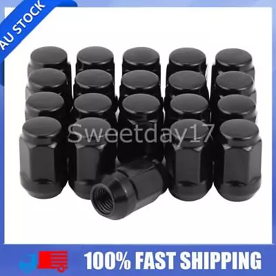 NEW 20X 12x1.5 Black Wheel Nuts For Holden Commodore VL VN VR VS VT VX VY VZ OZ • $29.95