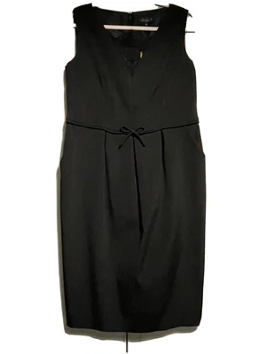 £20 • Buy Ladies Black Luisa Spagnoli Dress Size 14 Bnwt Front Lace Panel Is Removable