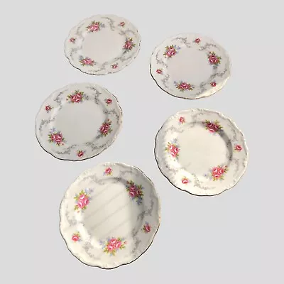 £16 • Buy Royal Albert”TRANQUILITY X 4 Small Tea/Bread Roll Plates English Bone China 16cm