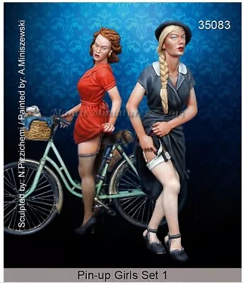 New 1/35 European Women Citizen (no Bike) Resin Unassembled Unpainted Model • $22.98