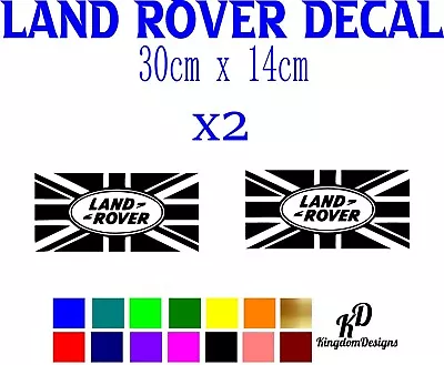 Land Rover  Side Decal/vinyl For Car/van/campervan/motorhome • £12