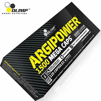 £41.66 • Buy ARGIPOWER L-Arginine 1500 Mg Alpha Pump Amino Acid Nitric Oxide Supplements