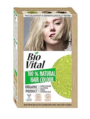 £8.57 • Buy Bio Vital 100% Natural Hair Color Dye, Organic (Light Blond)