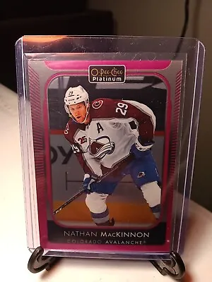 Nathan MacKinnon 21/22 OPC Platinum Matte Pink Colorado Avalanche  • $2