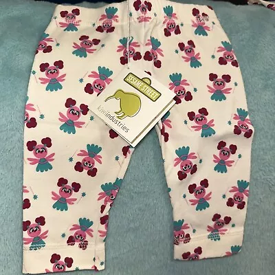 NWT Sesame Street Abby Infant Baby Girl Leggings Pants 3-6 Months • $3