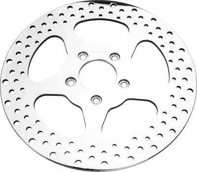 HD 5 Spoke Front Brake Rotor SS Polished 11.5in. Sportster 1200 Nightster 07-12 • $150.05