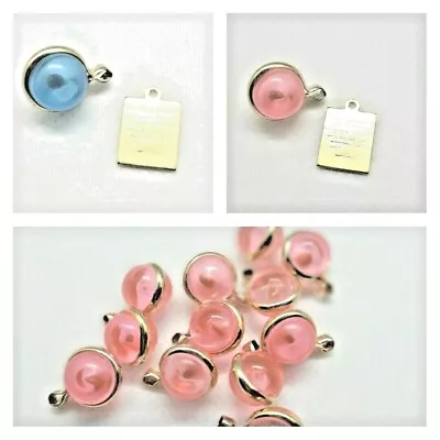 VINTAGE MUSTARD SEED & VERSE BLESSED BLUE OR PINK #mustardseedcharm #mustardseed • $8.99