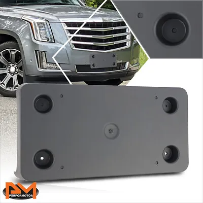For 15-20 Cadillac Escalade Esv Front Bumper License Plate Tag Mounting Bracket • $70.89