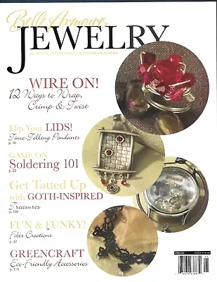 Belle Armoire Jewelry Magazine-Spring 2008-Fun & Funky Story Lockets • $10