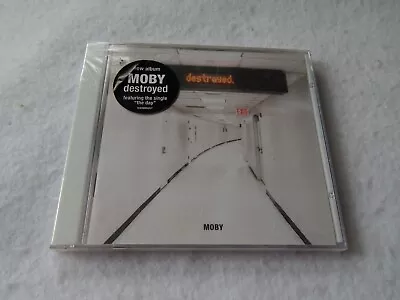 Moby-Destroyed CD-Factory Sealed • $14.99