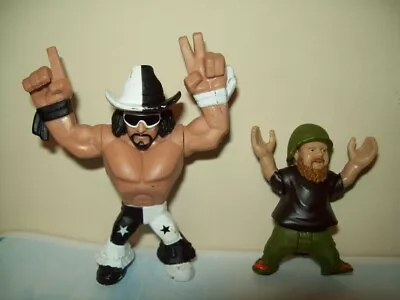 $29.99 • Buy WWF/WWE RUMBLERS  Macho Man RANDY SAVAGE & HORNSWOGGLE Pro Wrestling AEW WcW    