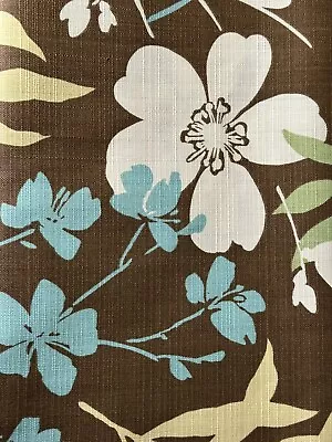 P/Kaufmann Outdoor Design Fabric Upholstery Lightweight Floral Print 108” X 54” • $27.50