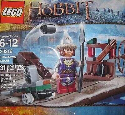 LEGO 30216 - The Hobbit - Lake-town Guard - Poly Bag Set - NEW  • $39.95