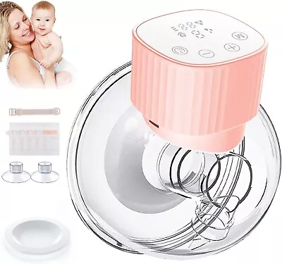 Wearable Breast Pump Hands Free Electric Suction Milk Feeding 3 Modes NEW • $19.99