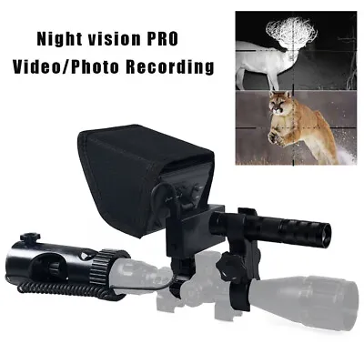 £91.19 • Buy Megaorei 2 Night Vision Hunting Camera Rifle Scope HD 720P Screen Flashlight Kit