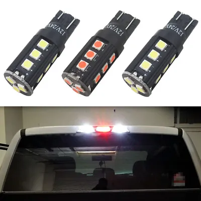 2 White 1 Red 921 912 LED Bulbs For 1997-2020 Ford F-150 Cargo 3rd Brake Lights • $13.99