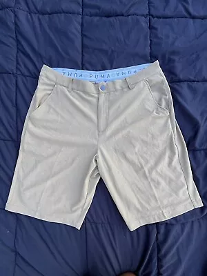 PUMA Size 36 Mens Stretch Golf Casual Shorts • $22