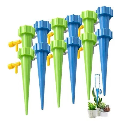 £10.98 • Buy Self Watering Spikes Plant Garden Automatic Water Bottle Drip Irrigation Device