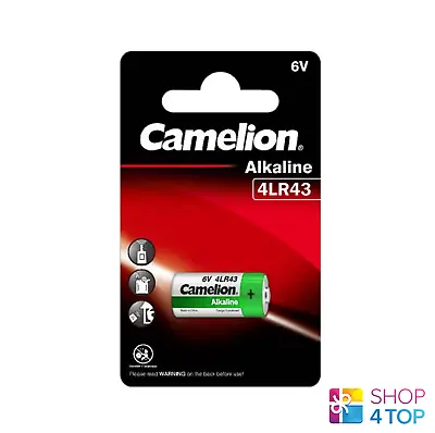 £2.40 • Buy Camelion 4lr43 Alkaline Battery Special For Camera Px27 6v Lr43 Exp 2026 New