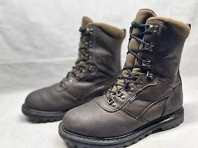 Cabela's 81-9491 Men 10 Brown Leather Lace Up Insulated Hunting Outdoor Boots • $39.99