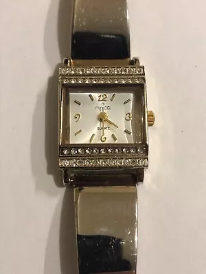 Minicci Ladies Gold Tone Quartz Watch  • $7.50