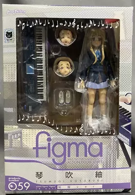 Figma K-ON Tsumugi Kotobuki PVC Figure Uniform Ver. Max Factory Used No Box Used • $59.49