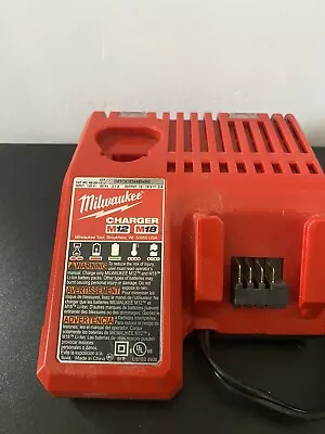 Milwaukee Battery Charger M12 M18 48-59-1812 Lithium Ion 12V18V Combo Test • $21.40